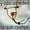 La que cuelga